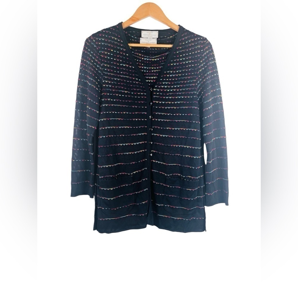 Brenda French Rayon Cardigan Set Buttondown Size Small